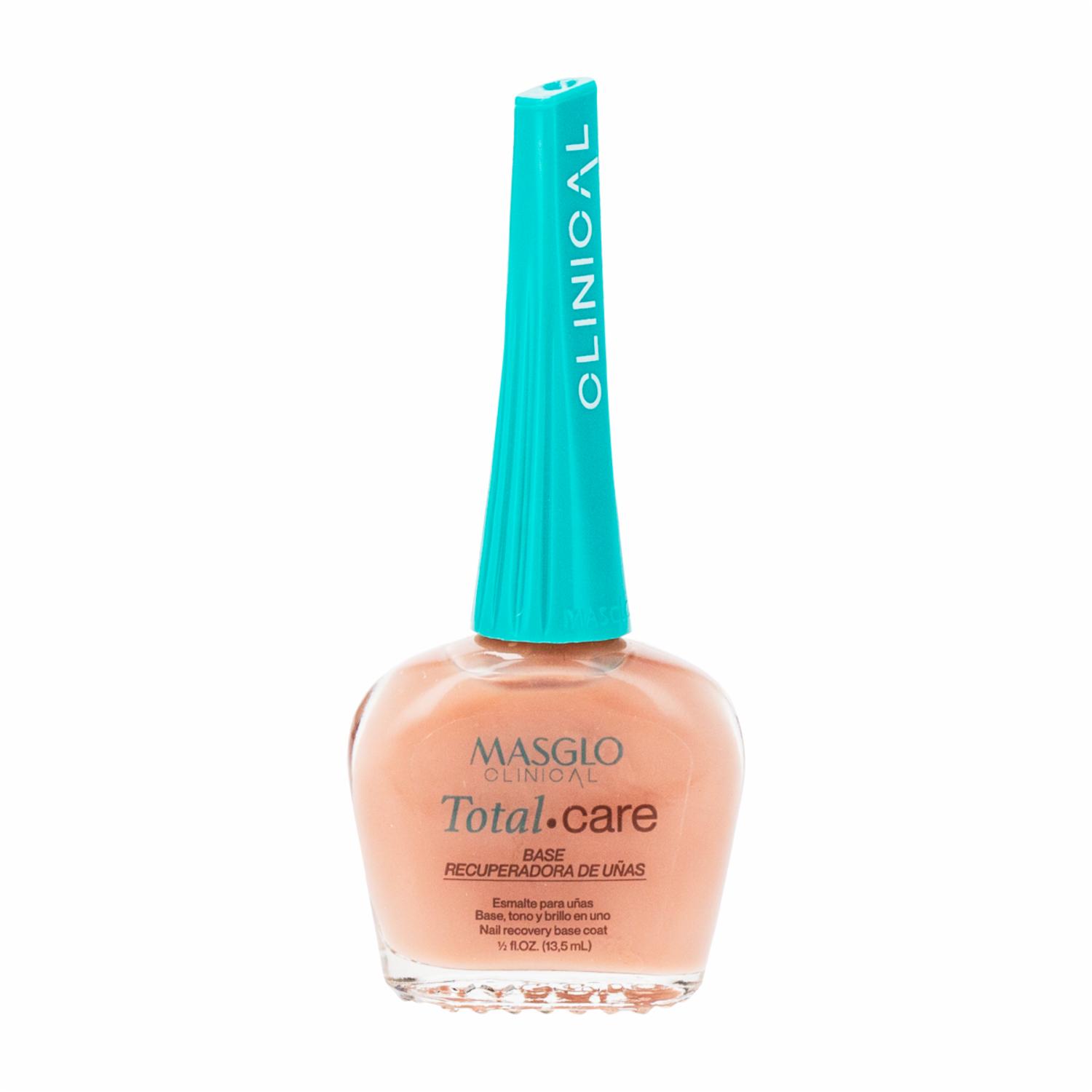 Tratamiento Para Uñas Base Recuperadora Clinical Total Care Nude MASGLO 13.5 Ml - Imagen 2