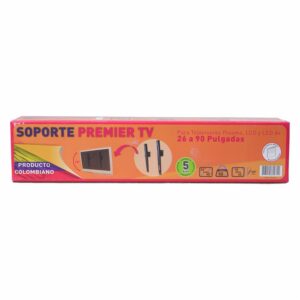Soporte Tv Negro ANDIMALLAS 25" A 90"