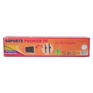 Soporte Tv Negro ANDIMALLAS 25" A 90"