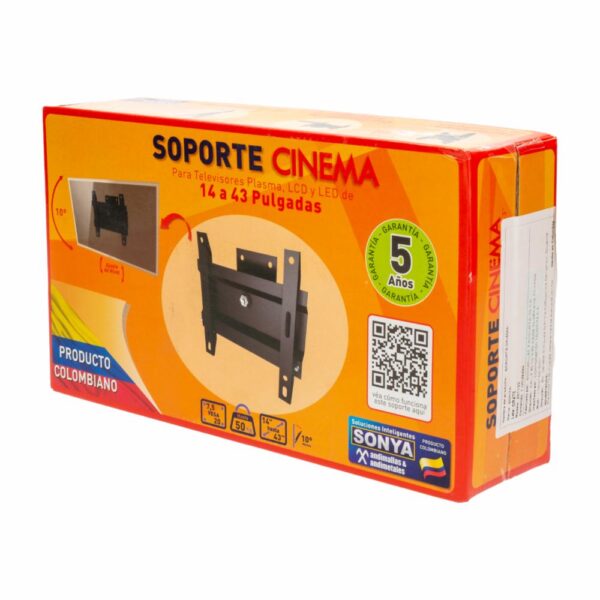 Soporte Cinema Negro ANDIMALLAS Unidad - Imagen 3