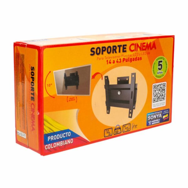 Soporte Cinema Negro ANDIMALLAS Unidad - Imagen 4