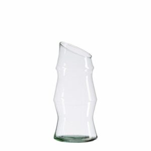 Florero Diseño Bambú Transparente OTUN Unidad