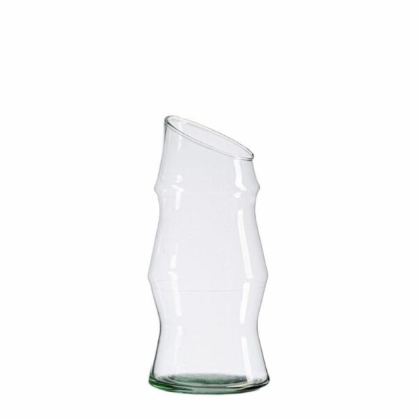Florero Diseño Bambú Transparente OTUN Unidad