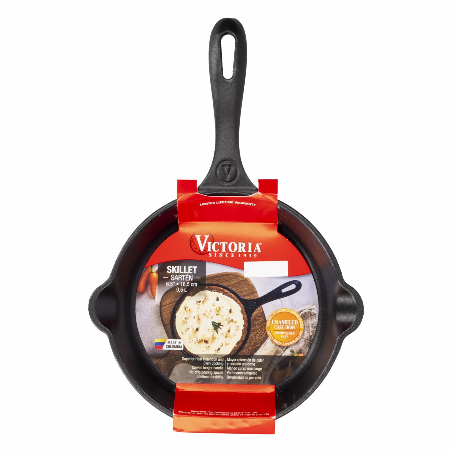 Sartén De Inducción Esm Negro Mate Victoria VICTORIA 16 Cm