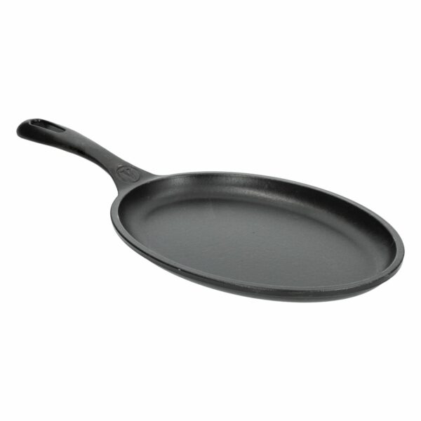 Sartén De Inducción Ovalada - Fajita Esm Negro Mate Victoria LA VICTORIA 24X17.5 Cm