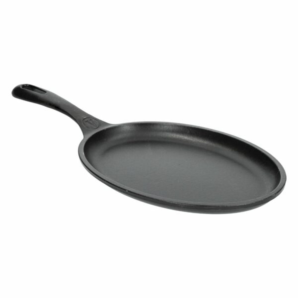 Sartén De Inducción Ovalada - Fajita Esm Negro Mate Victoria VICTORIA 24X17.5 Cm