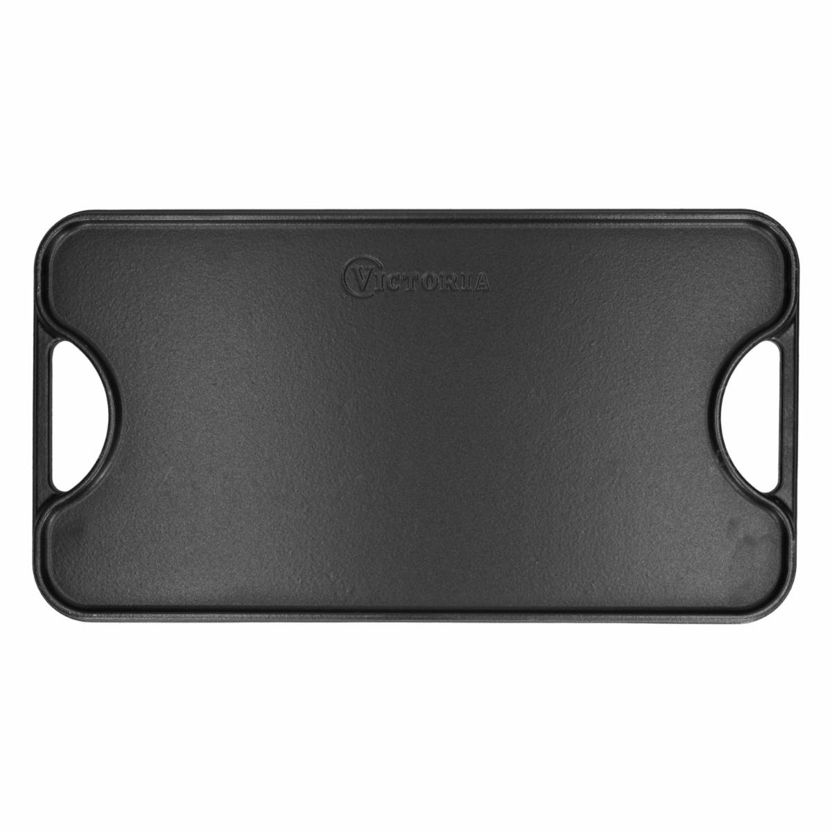 Plancha De Inducción Rectangular Esm Negro Victoria VICTORIA 25X47 Cm