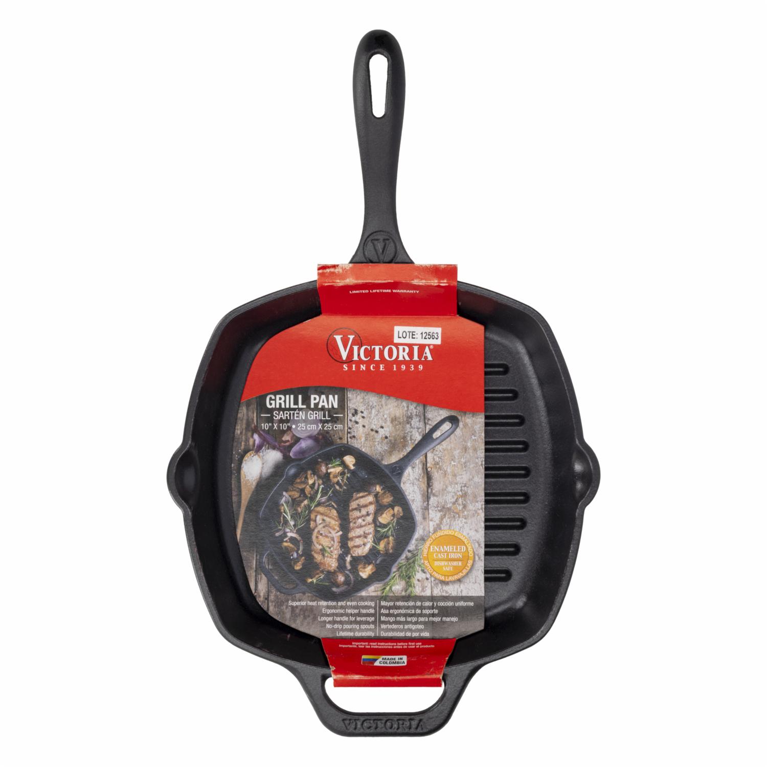 Sartén De Inducción Esm Negro Mate Victoria VICTORIA 25 Cm