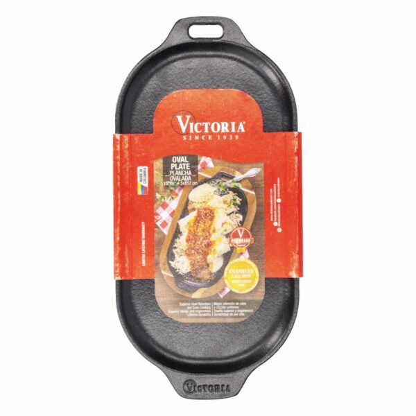 Plancha De Inducción Ovalada Esm Negro Mate Victoria LA VICTORIA Unidad - Imagen 3