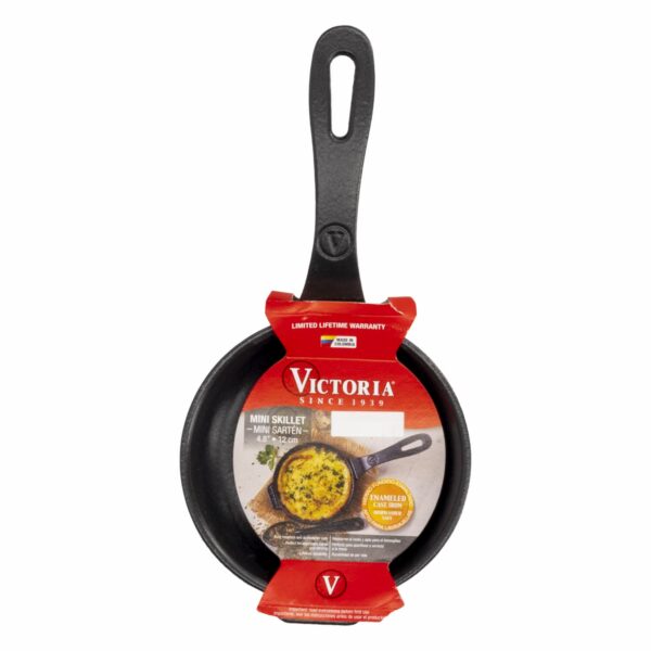 Sartén De Inducción Esmaltado Negro Mate LA VICTORIA Unidad - Imagen 4