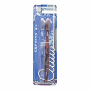 Cepillo Dental Adulto 490 Ps Cerdas Suaves CEPIMAX Pack X2 U