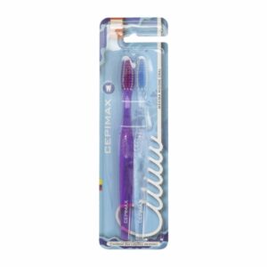 Cepillo Dental Adulto 490 Ps Cerdas Medianas CEPIMAX Pack X2 U