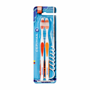 Cepillo Dental Adulto 400 Bc Cerdas Medianas CEPIMAX Pack X2 U