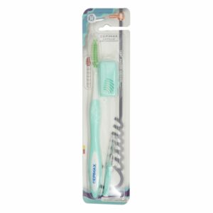 Kit Higiene Bucal De Ortodoncia Cepillo + Protector + Interdental CEPIMAX Pack X 3 Uds