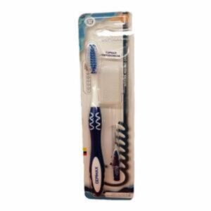 Kit Higiene Bucal De Ortodoncia Cepillo + Protector + Interdental CEPIMAX Pack X 3 Uds