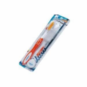 Kit Higiene Bucal Ortodoncia Cepillo + Protector + Interdental + Seda CEPIMAX Pack X 4 Uds