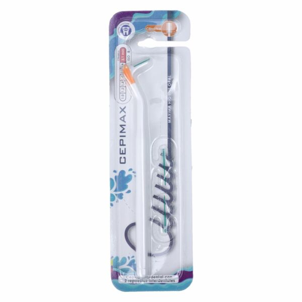 Cepillo Interdental Medio +2 Repuestos CEPIMAX Unidad