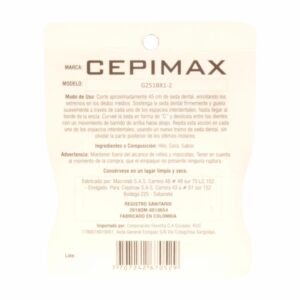 Seda Dental Sabor A Menta CEPIMAX 400 M