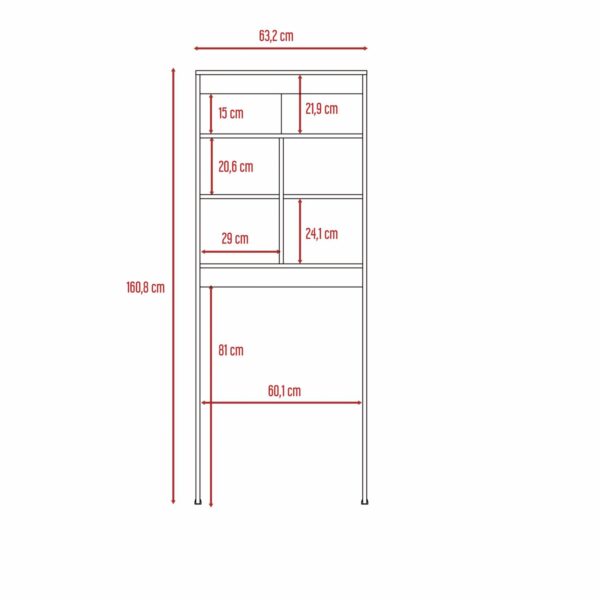 Mueble De Baño Ahorrador De Espacio Duo RTA Aglomerado de 15mm - Imagen 7