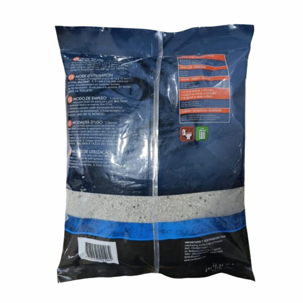 Arena Para Gatos Con Carbón Activado MULTICA 6 Kg - Imagen 3