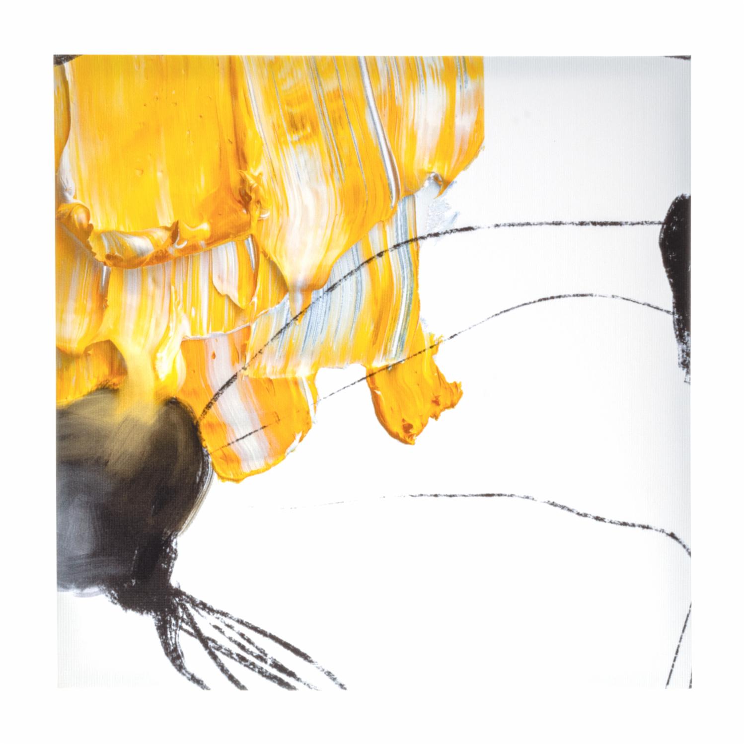 Cuadro Decorativo Colección Pincel Amarillo 4 FREE HOME Unidad