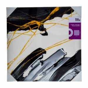 Cuadro Decorativo Colección Pincel Amarillo 1 FREE HOME Unidad