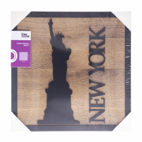 Cuadro Decorativo Colección  Países FREE HOME Unidad - Imagen 2