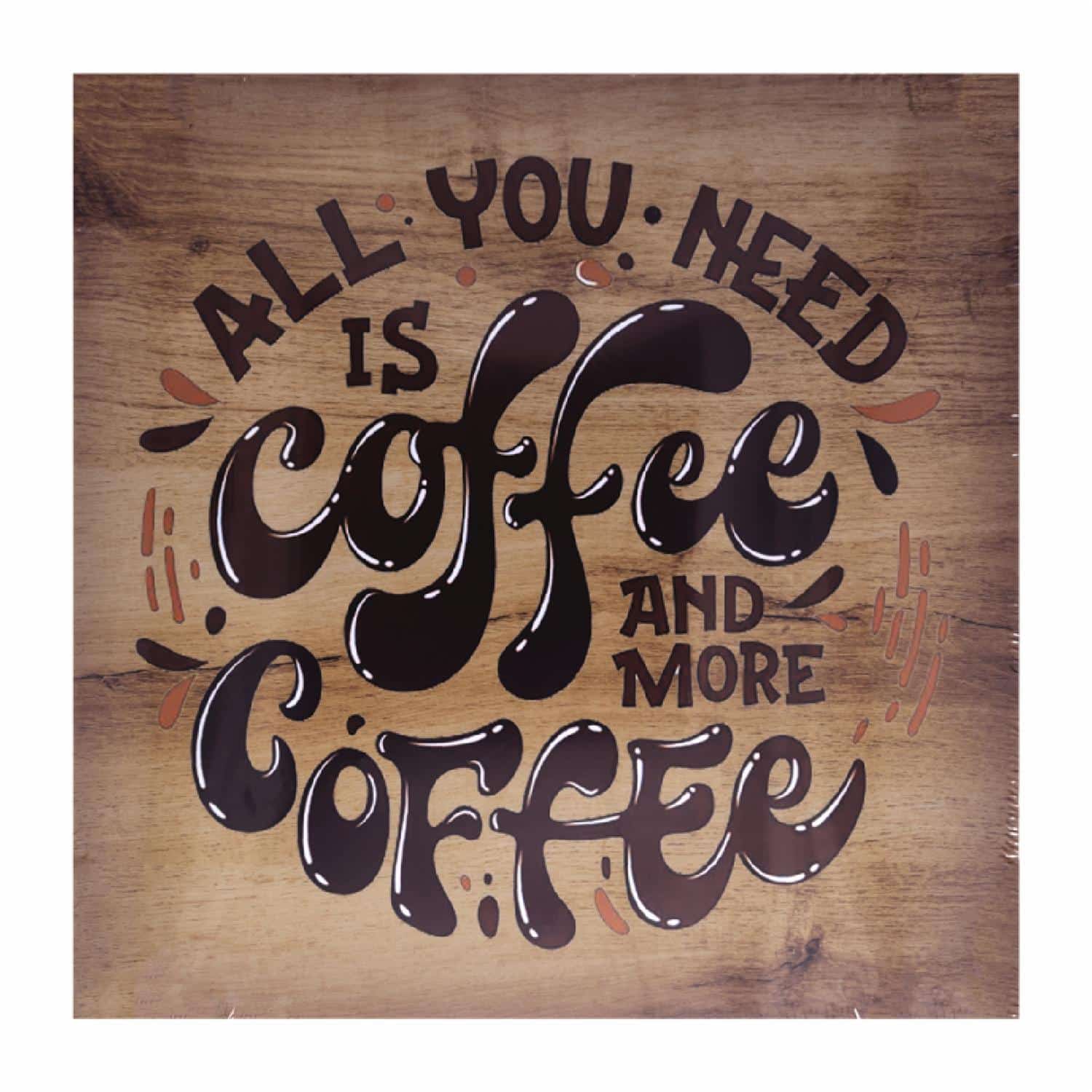 Cuadro Decorativo Colección Café FREE HOME Unidad - Imagen 2