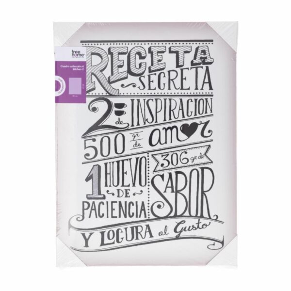 Cuadro Decorativo Colección  Kitchen 2 FREE HOME Unidad - Imagen 2