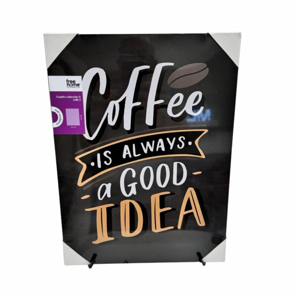 Cuadro Decorativo Colección Café FREE HOME Unidad - Imagen 2