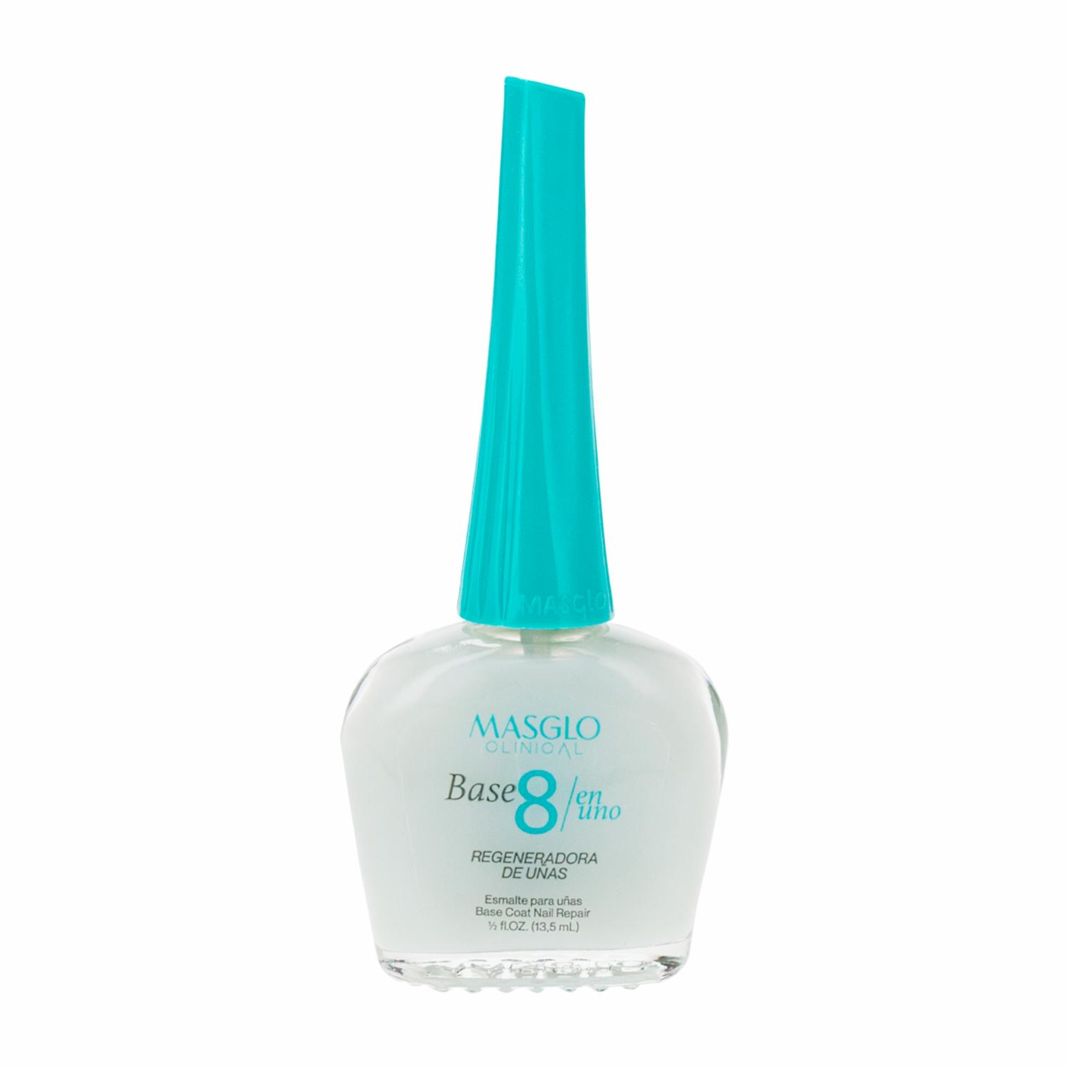 Tratamiento Para Uñas Base Regeneradora MASGLO 13.5 Ml - Imagen 2