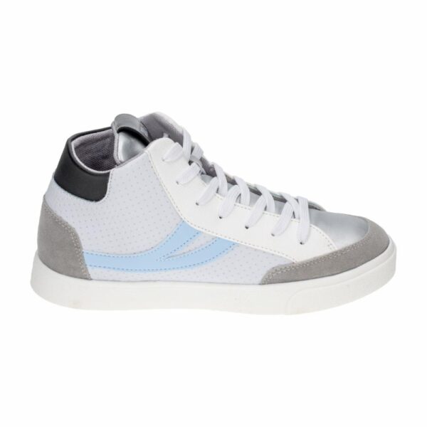 Zapato Deportivo Botas Venecia Blanco Con Azul SHOE CO - Imagen 4
