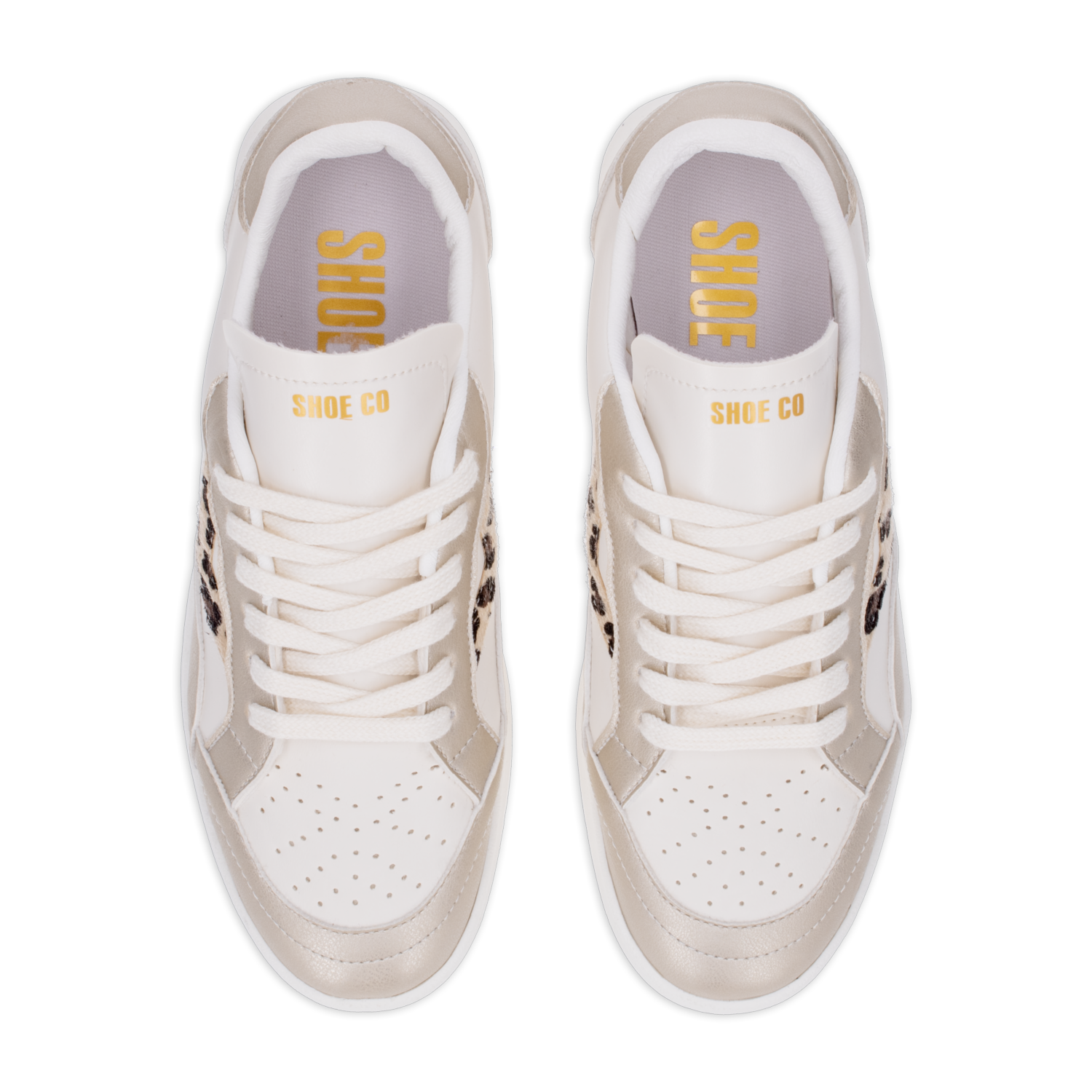 Zapatos Deportivo Urbano Barú Blanco Con Dorado SHOE CO