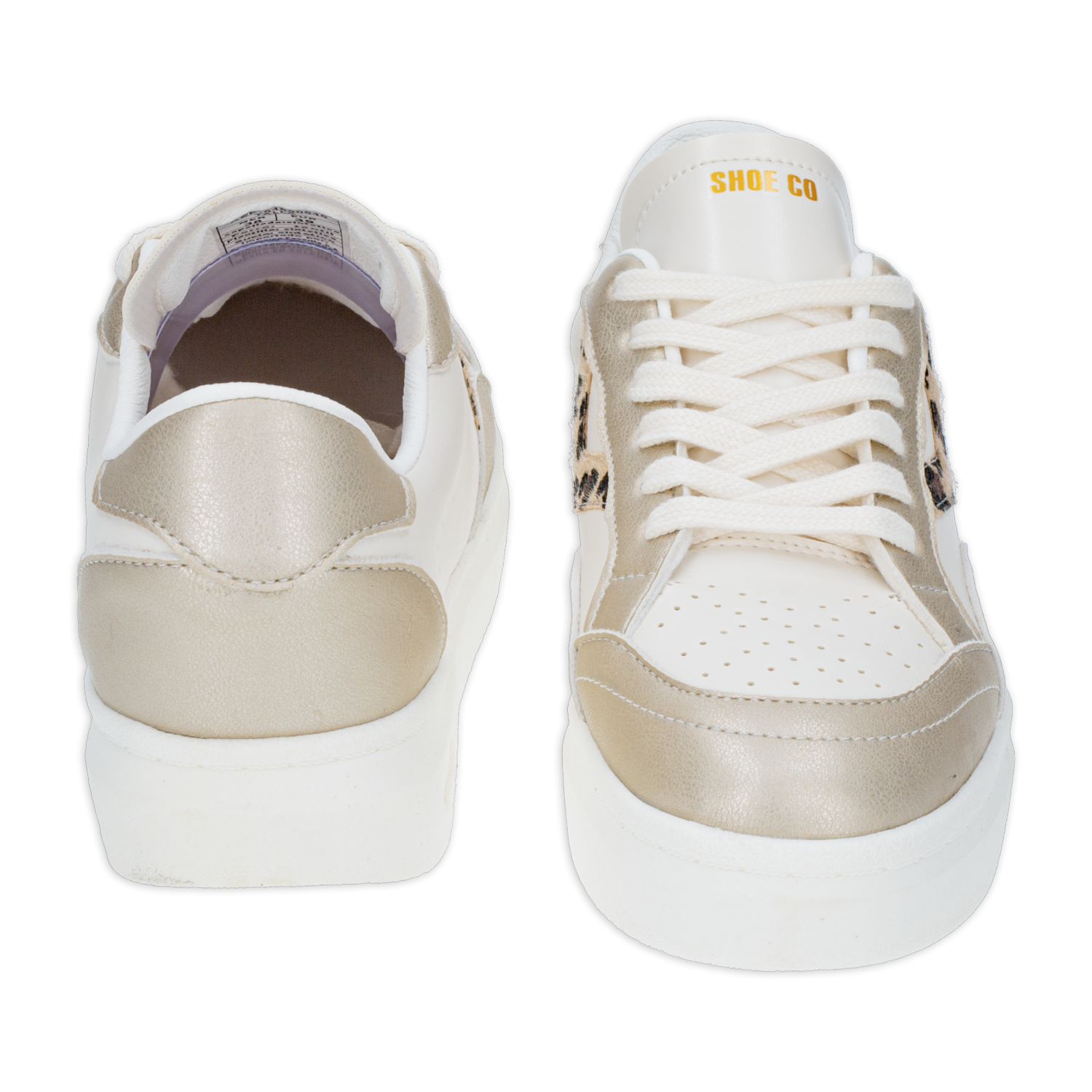 Zapatos Deportivo Urbano Barú Blanco Con Dorado SHOE CO