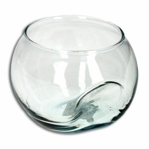 Pecera Decorativa Acostada VIDRIO ARTE ABA6