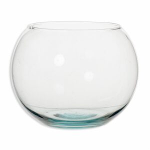 Pecera De Cristal Redonda VIDRIO ARTE Unidad