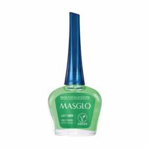 Tratamiento Para Uñas Base Fortalecedora De Ajo Y Limón MASGLO 13.5 Ml