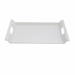 Bandeja Mediana Con Mango Blanca VAJILLAS SABANA Unidad