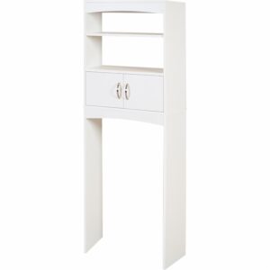 Módulo Ahorrador De Espacio Sobre Inodoro Para Baño Malta Con Blanco RTA MDF