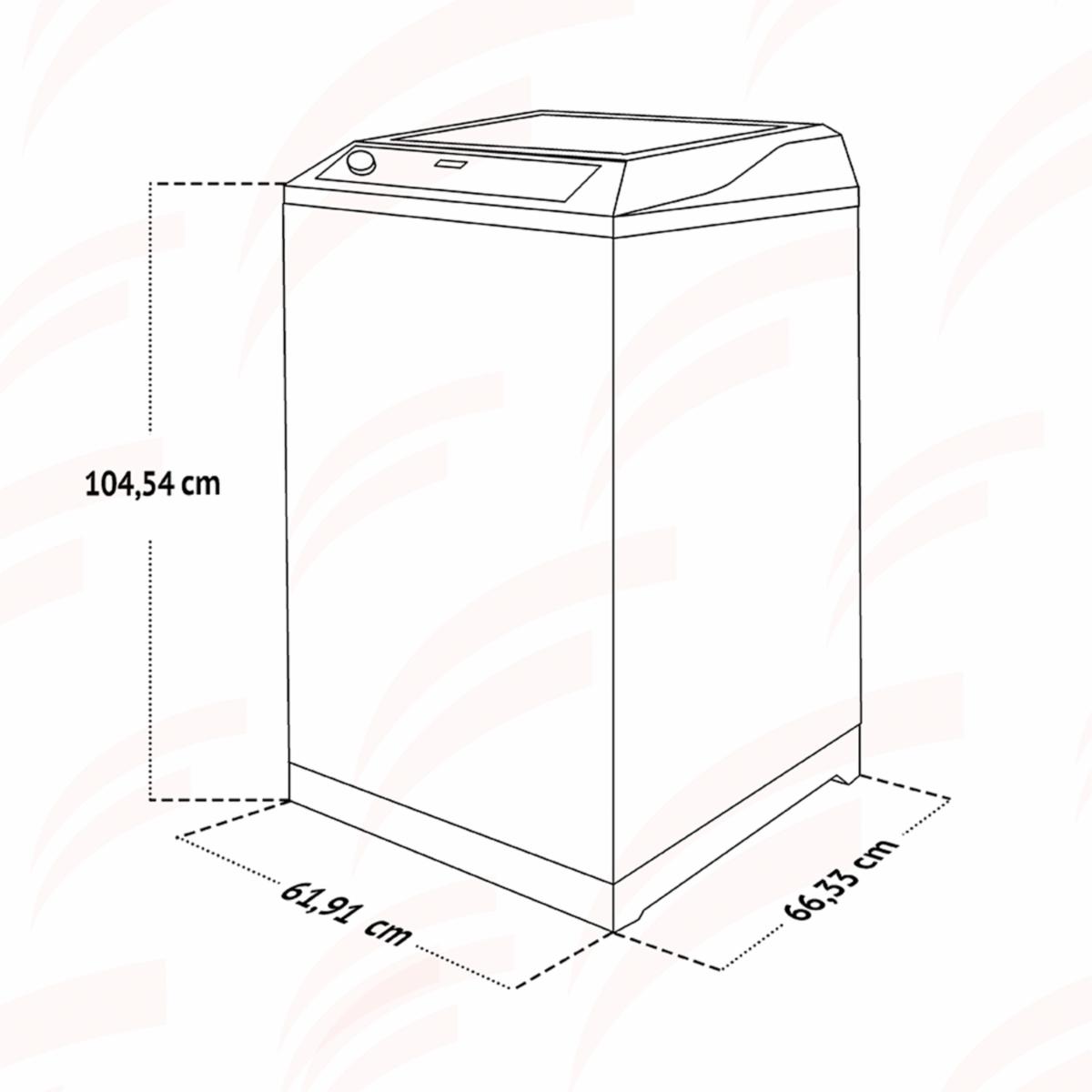 Lavadora De Ropa Carga Superior  WW17KTAHLA WHIRLPOOL 17 Kilos