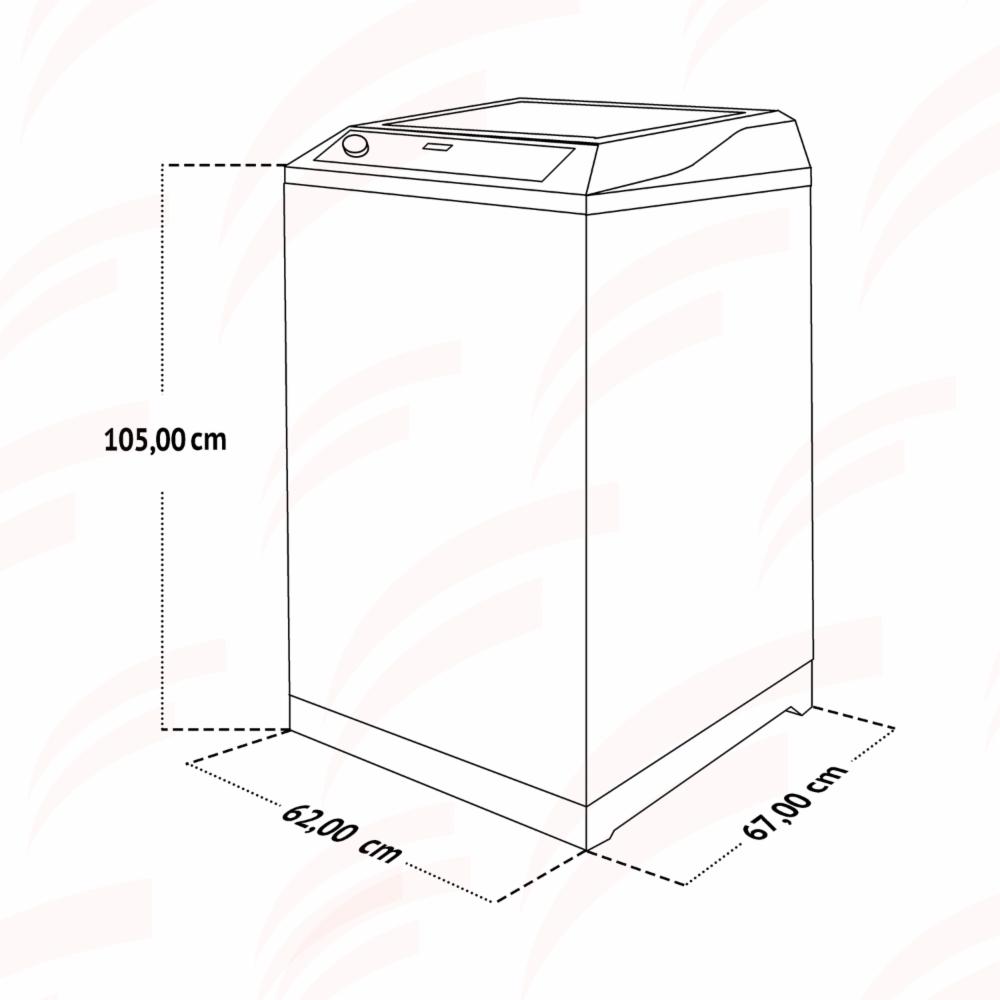 Lavadora De Ropa Carga Superior WW17KBAHLA WHIRLPOOL 17 Kilos - Imagen 4