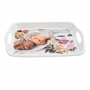 Bandeja Rectangular Borde Redondo Grande Diseño VAJILLAS SABANA Unidad