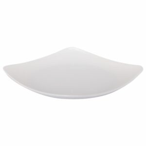 Plato Cuadrado Blanco VAJILLAS SABANA Extra Gande