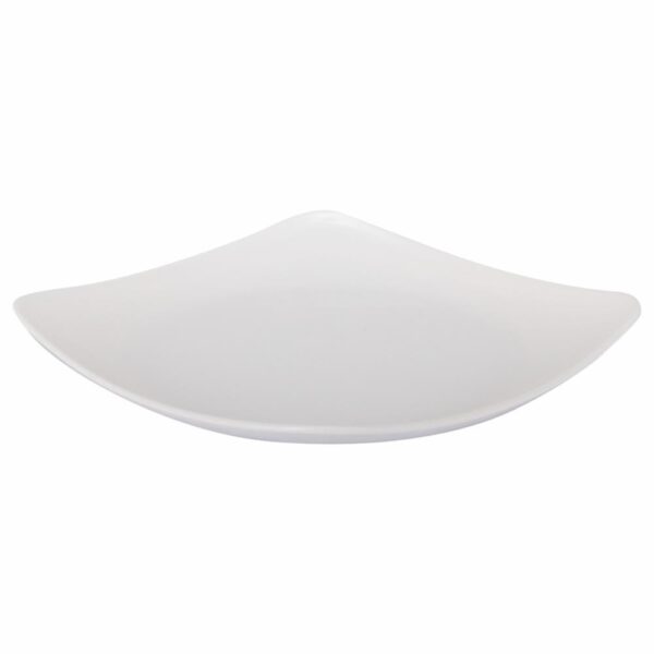 Plato Cuadrado Blanco VAJILLAS SABANA Extra Gande