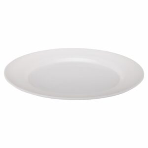 Plato Circular Plano Gigante Blanco VAJILLAS SABANA 30 5 X 30 5 Cm