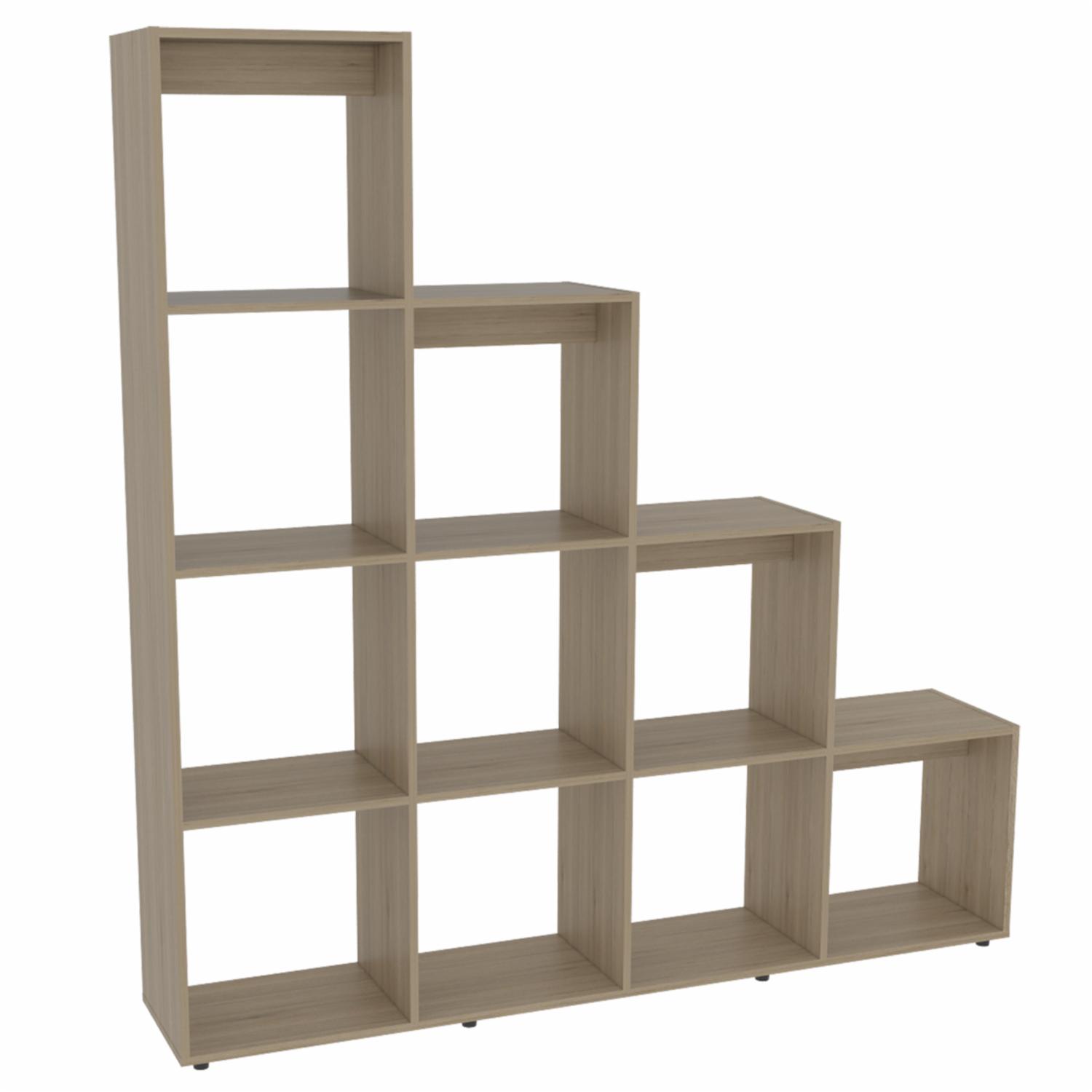 Divisor De Espacios Biblioteca Escalera Beijing Rovere RTA MDF - Imagen 2