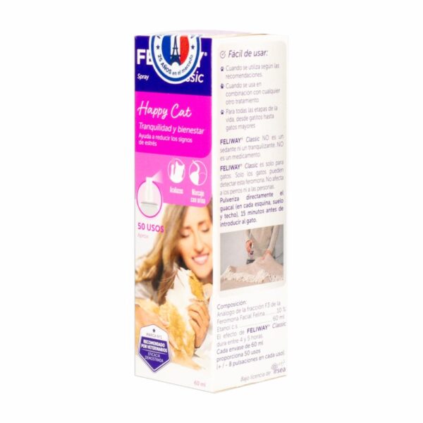 Spray Antiestrés Para Gatos CEVA 60 Ml - Imagen 4