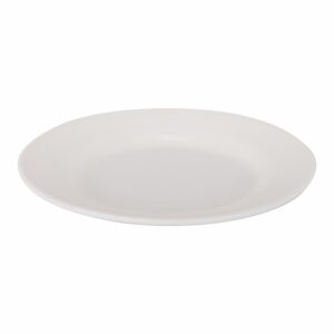 Plato Circular Plano Mini Blanco VAJILLAS SABANA 15 X 15 Cm