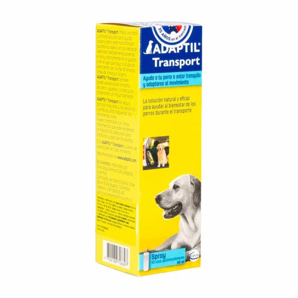 Relajante De Perros Para Viaje ADAPTIL TRANSPORT 60 Ml - Imagen 3