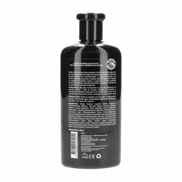 Shampoo Capilar 3 En 1 MYSELF 400 Ml - Imagen 2